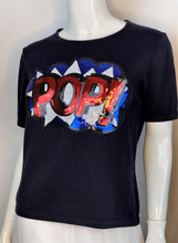 Load image into Gallery viewer, Upcycled Navy Tee
