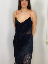 Load image into Gallery viewer, Pieced Slip Dress