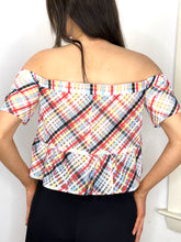 Load image into Gallery viewer, Liza Top in Plaid
